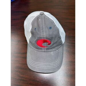 Costa Del Mar Mens Grey Hat